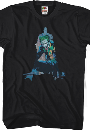 Joker In Silhouette Batman T-Shirt