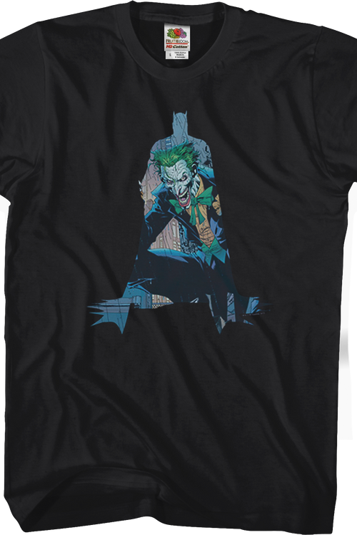 Joker In Silhouette Batman T-Shirtmain product image