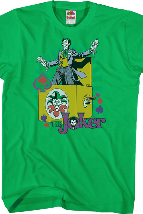 Joker In The Box Batman T-Shirtmain product image