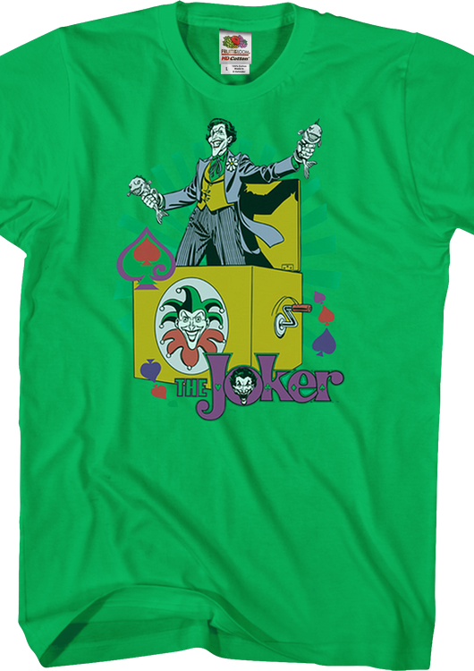 Joker In The Box Batman T-Shirt - main product image