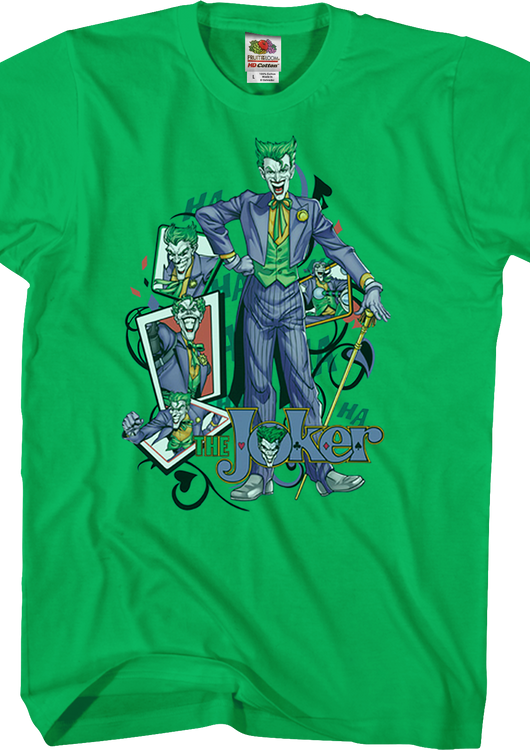 Joker Playing Cards DC Comics T-Shirt - main product image
