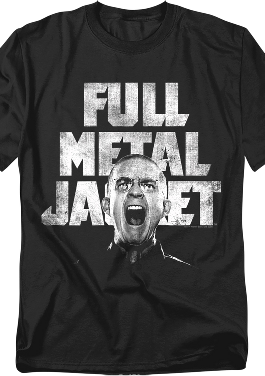 Joker Scream Full Metal Jacket T-Shirt - main product image