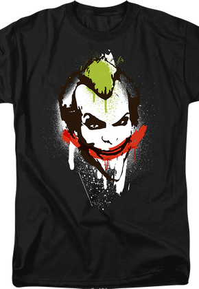 Joker Splattered Paint DC Comics T-Shirt