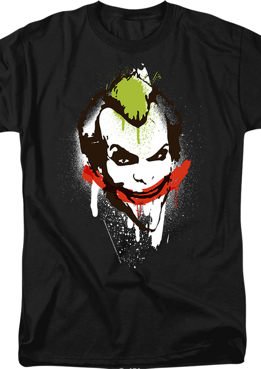 Joker Splattered Paint DC Comics T-Shirt - main product image