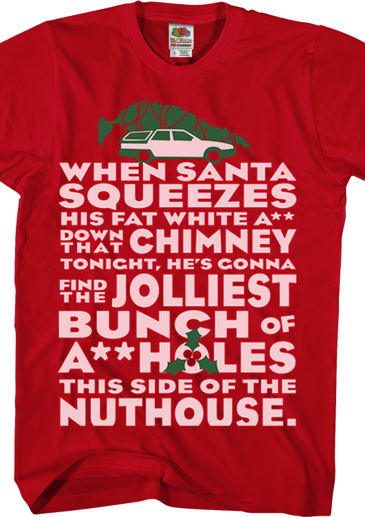 Jolliest Bunch Christmas Vacation T-Shirt - main product image