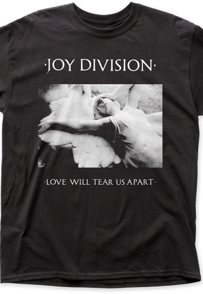 Impact Joy Division Love Will Tear Us Apart T-Shirt