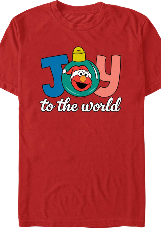 Joy To The World Sesame Street T-Shirt - main product image