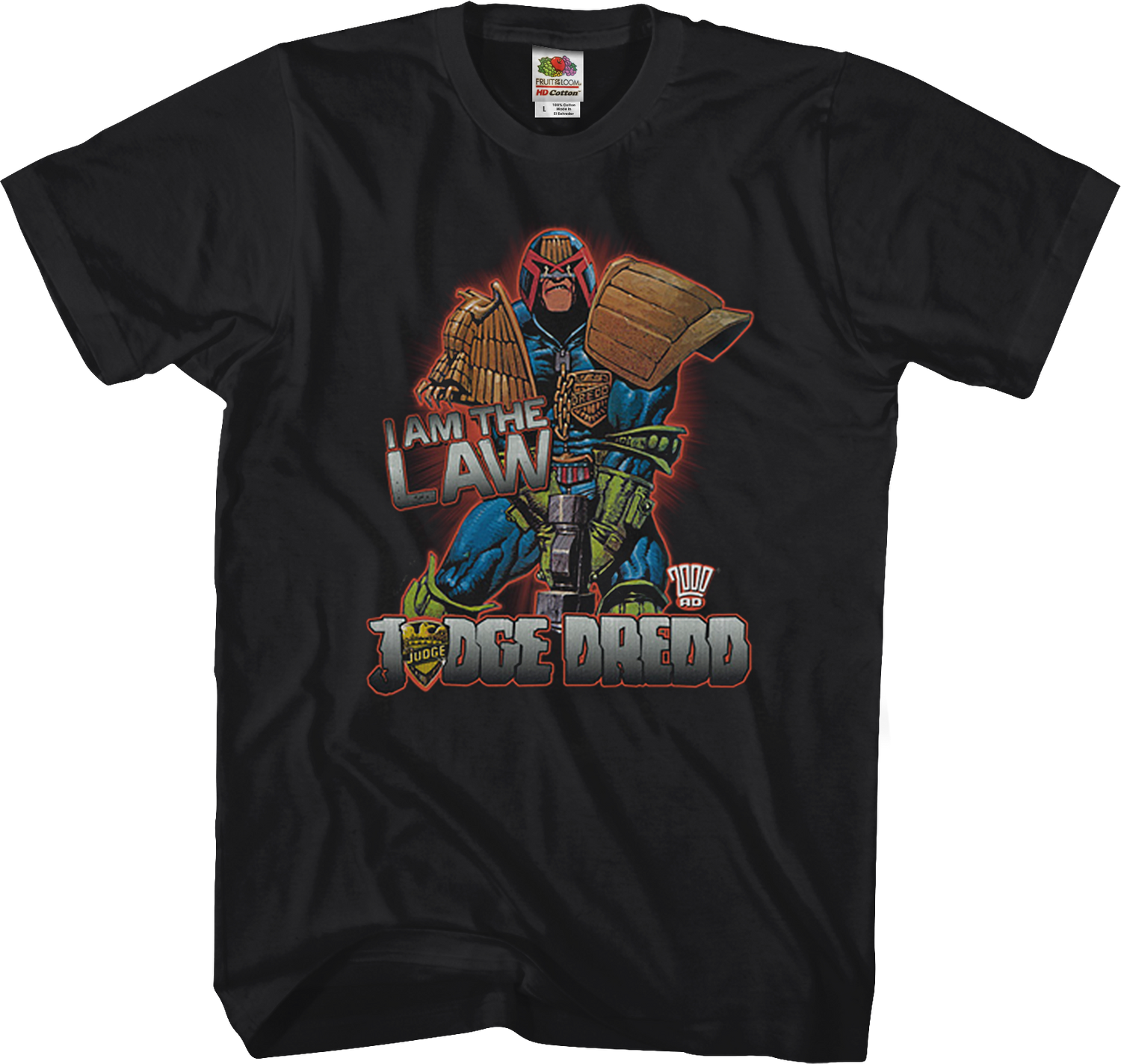 Dredd Clothes Judge Dredd T-Shirt: Judge Dredd Mens T-Shirt