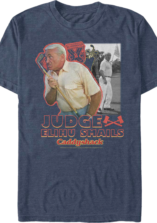 Judge Elihu Smails Collage Caddyshack T-Shirt - main product image