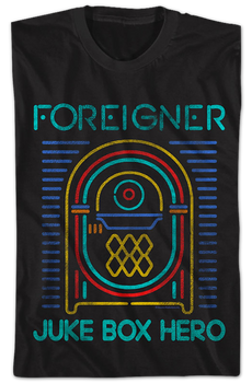 Juke Box Hero Foreigner T-Shirt