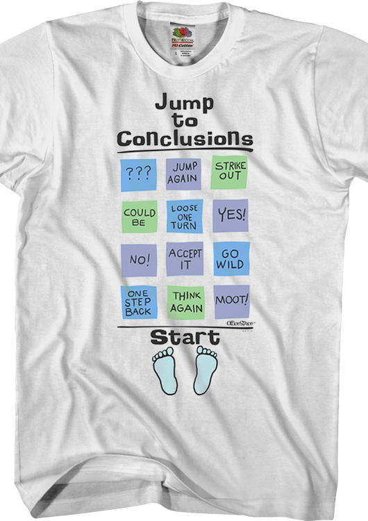 Jump To Conclusions Office Space T-Shirt - main product image