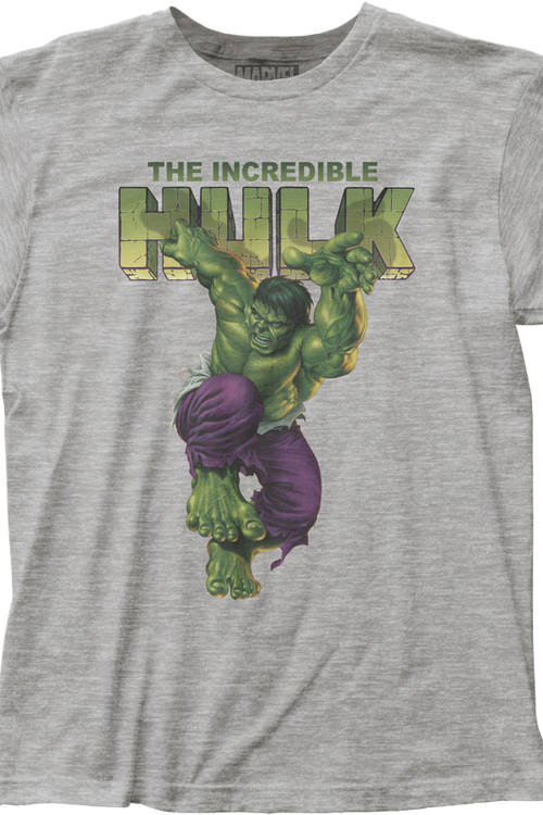Jumping Incredible Hulk T-Shirtmain product image