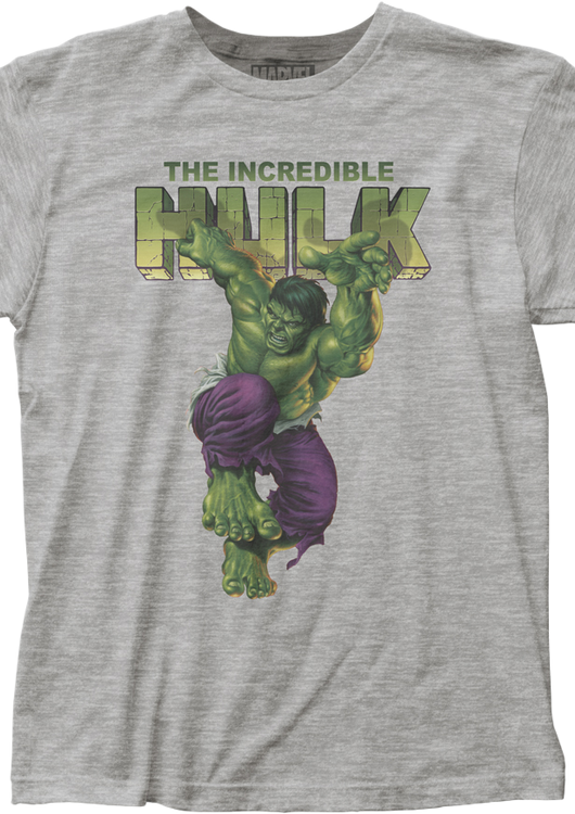 Jumping Incredible Hulk T-Shirt - main product image