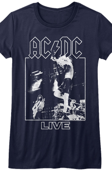 Ladies ACDC Live Shirt