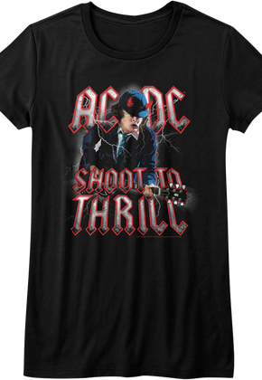 Ladies ACDC Shoot To Thrill Shirt