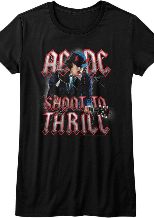 Ladies ACDC Shoot To Thrill Shirt - main product image