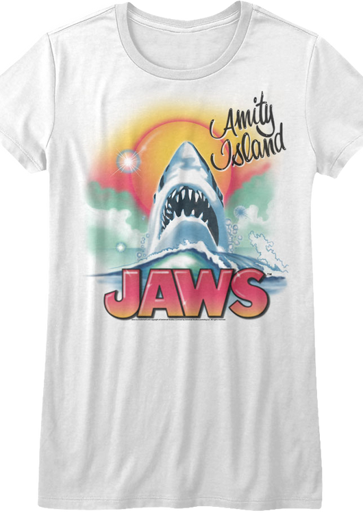 Ladies Airbrush Jaws Shirt - main product image