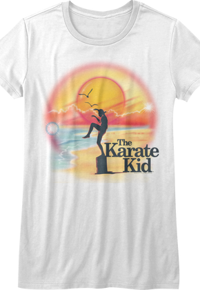 Ladies Airbrush Karate Kid Shirt