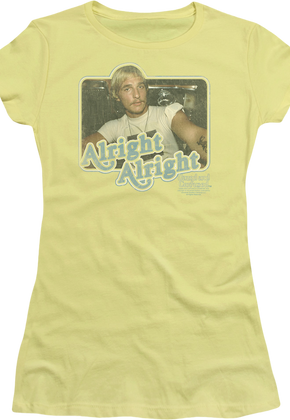 Junior Alright Alright Dazed and Confused Shirt