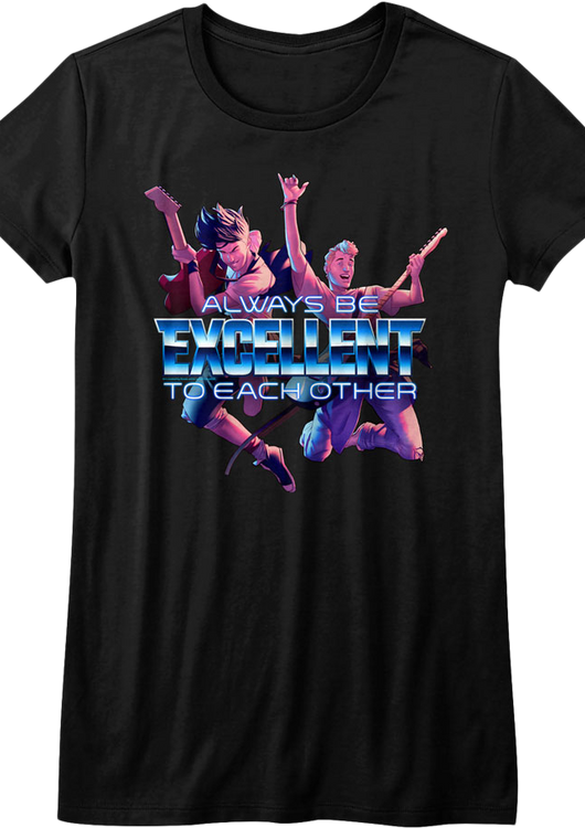 Womens Always Be Excellent To Each Other Bill and Ted Shirt - main product image