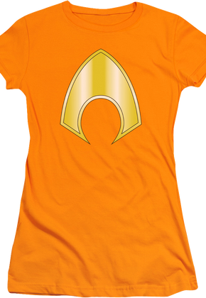 Ladies Aquaman Logo DC Comics Shirt