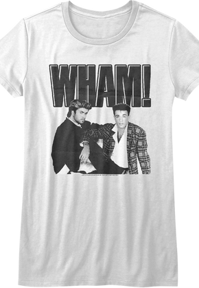 Ladies Black and White Wham Shirt