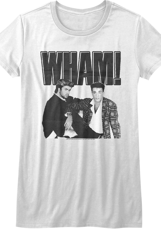 Ladies Black and White Wham Shirt - main product image