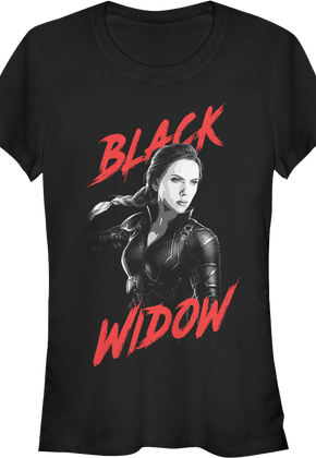 Ladies Black Widow Marvel Comics Shirt