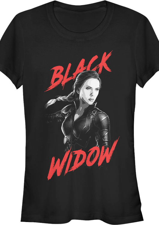 Ladies Black Widow Marvel Comics Shirt - main product image