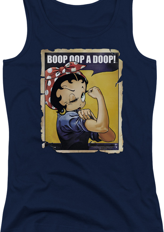 Junior Boop Oop A Doop Betty Boop Tank Top - main product image