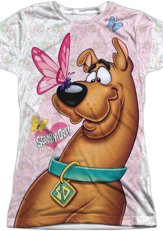 Junior Butterfly Scooby-Doo Shirt - main product image