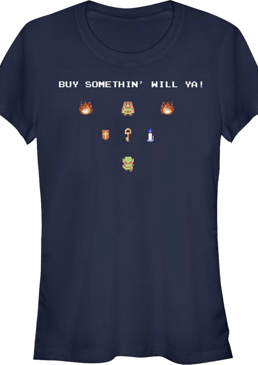 Ladies Buy Somethin' Legend of Zelda Shirt - main product image