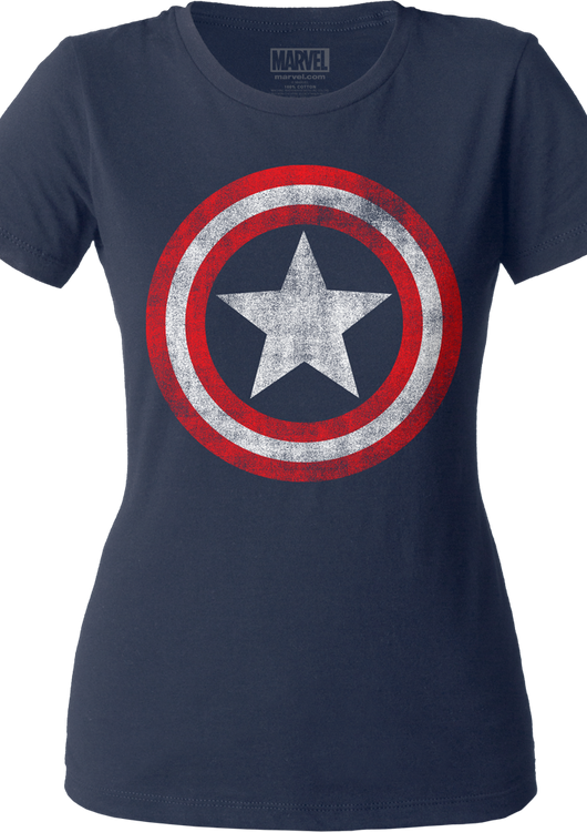 Ladies Captain America Shirt - main product image