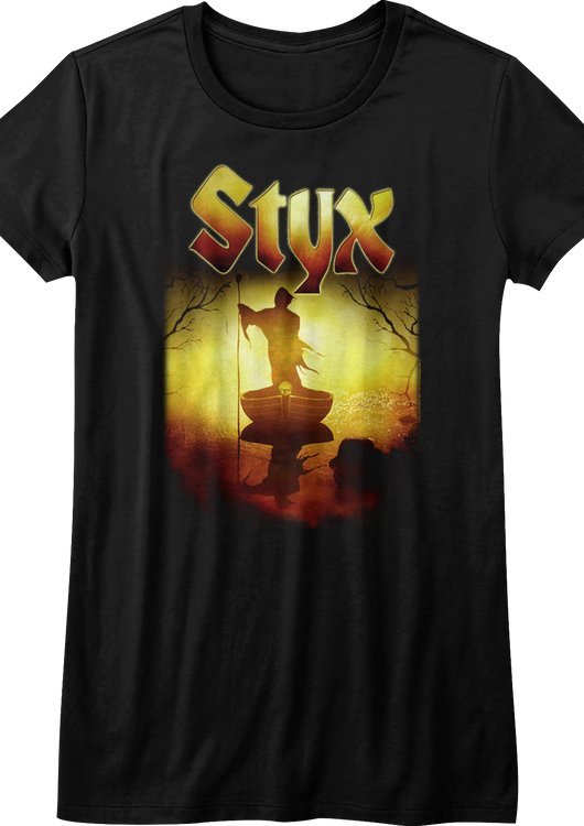 Ladies Complete Wooden Nickel Recordings Styx Shirt - main product image