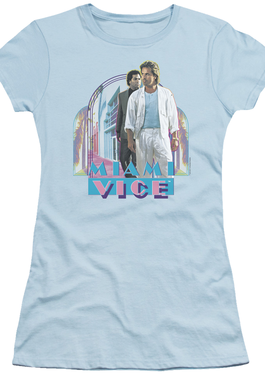 Ladies Crockett and Tubbs Miami Vice Shirt - main product image