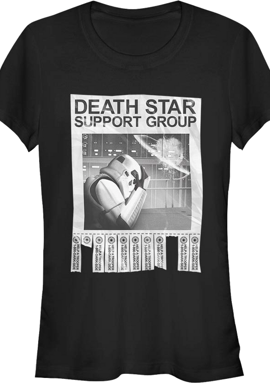 Ladies Death Star Support Group Star Wars Shirt - main product image