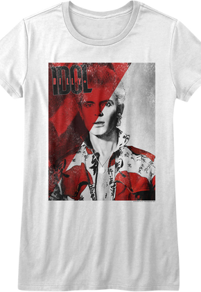 Ladies Debut Billy Idol Shirt
