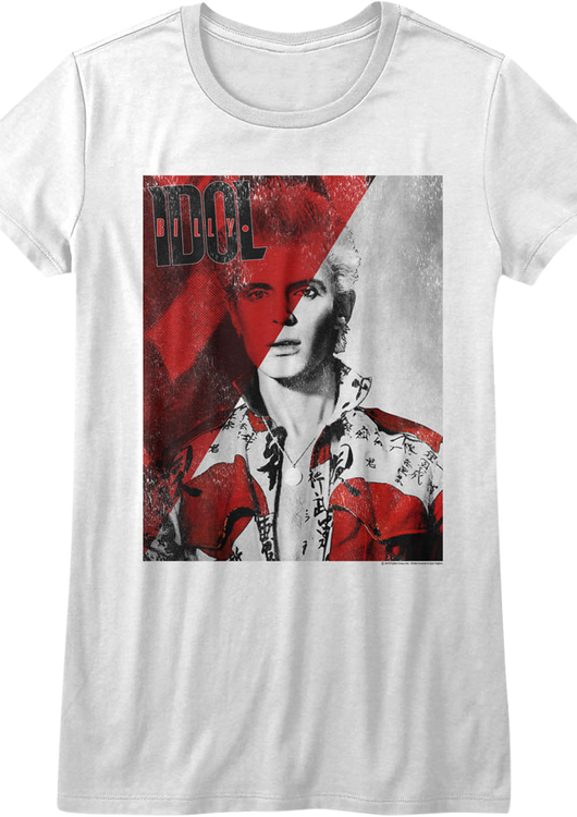 Ladies Debut Billy Idol Shirt - main product image
