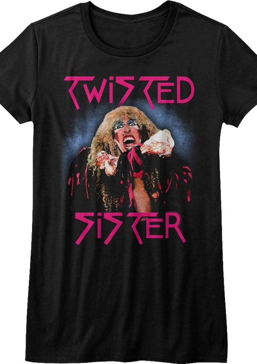Ladies Stay Hungry Twisted Sister Shirt - main product image