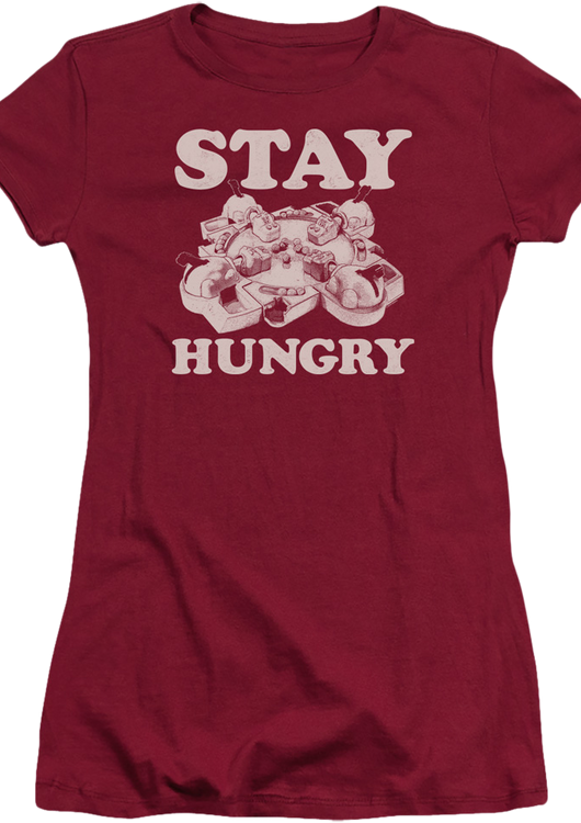 Ladies Distressed Hungry Hungry Hippos Shirt - main product image