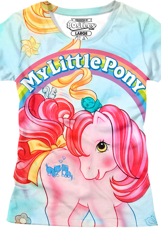 Womens Happy Tails My Little Pony Shirt - main product image