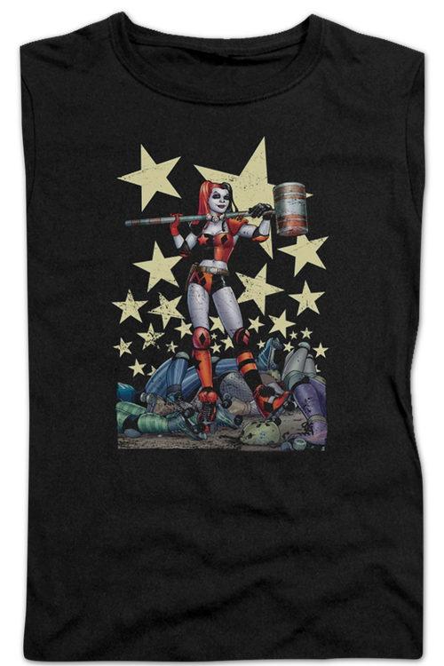 Ladies Harley Quinn Batman Shirtmain product image