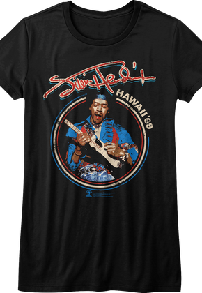Womens Hawaii '69 Jimi Hendrix Shirt