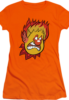 Ladies Heat Miser The Year Without A Santa Claus Shirt