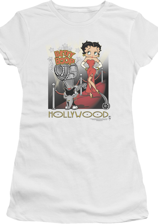 Ladies Hollywood Betty Boop Shirt - main product image