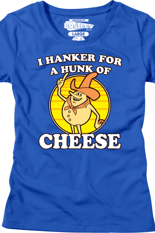 Ladies I Hanker For A Hunk Of Cheese Time For Timer Shirt - main product image