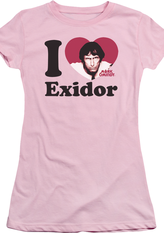 Ladies I Love Exidor Mork and Mindy Shirt - main product image