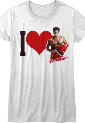 Ladies I Love Mitch Baywatch Shirt