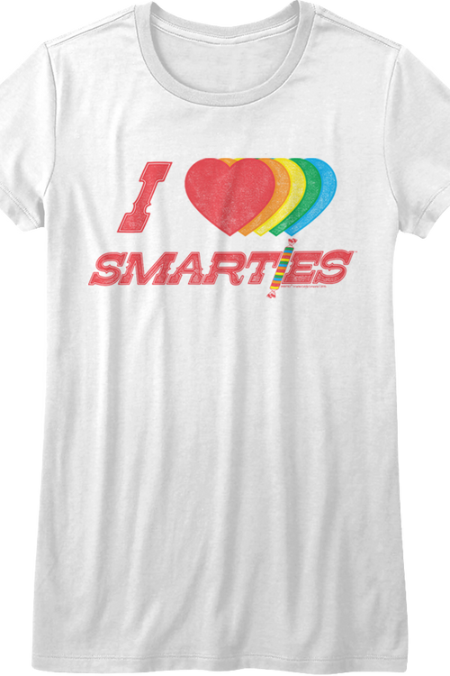 Ladies I Love Smarties Shirtmain product image