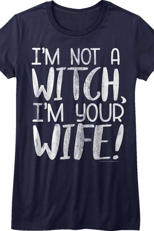 Womens I'm Not A Witch Princess Bride Shirtmain product image
